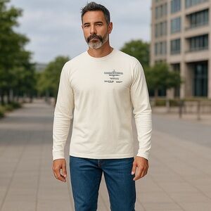 FREEMAN HOLDING GROUP LONG SLEEVE TSHIRT IWA JIMA 80TH ANNIVERSARY VEIVJ M/L